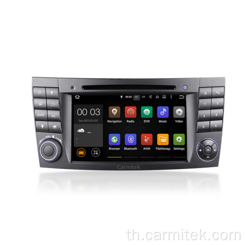 เครื่องเสียงติดรถยนต์ Android 2 din สำหรับ Benz W211